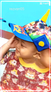 TOPI ANAK PRIN DEPAN TANDUK KERENTOPI ANAK USIA 2-8TAHUN