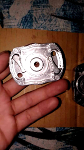 Starter Pully Set 2 Kaki Besi Mangkok Engkol Tarikan Gas Mesin Semprot 3WF