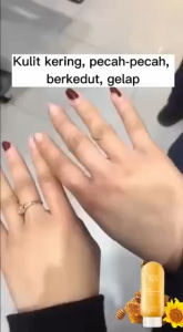 LIFUSHA GOLD HONEY MOISTURIZING HAND WAX masker penghalus kulit haluskan kulit tangan kaki melembabkan kulit