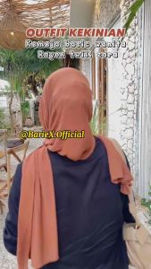 Kemeja Basic Wanita Rayon Twill Premium