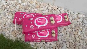 ทิชชู่เปียกหมีล็อตโซ่ ขนาดจั้มโบ้ 80 แผ่น