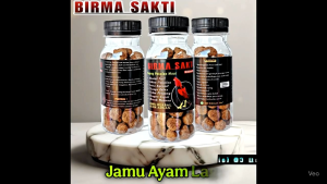 BIRMA SAKTI Jamu ayam laga isi 60 butir pil extra power