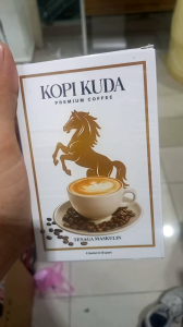 {Original Product} KOPI KUDA 100% ORIGINAL INSTANT premium COFFEE 1 box 5 sachets of 20g "*