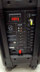 Ampaudio Portable Speaker 12" 15" 600w 800w