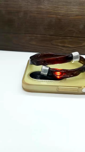 gelang akar Bahar Brahma batik variasi alpaka A225