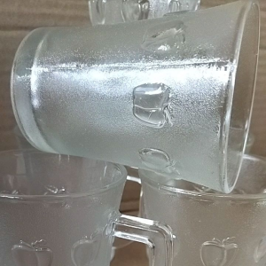 6PCS CANGKIR KOPI /gelas kaca 200ml/cangkir teh/gelas teh