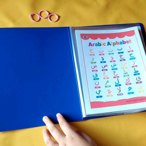 WORKSHEET BELAJAR HURUF & ANGKA HIJAIYAH PAUD/TK