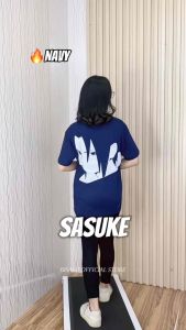 BSL - 185 Bisalo Baju Kaos Pria Wanita lengan pendek motif " Uchiha Sasuke " Digital Printal Kaos Distro Combed Atasan - pakaian wanita - pakaian pria - baju wanita - baju pria - atasan wanita pria - kaos oversize - kaos hitam putih - kaos katun