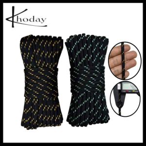 20 mét - Dây Dù dẹp 4.8mm ko lõi dệt ống dùng trong thời trang: áo giày macrame