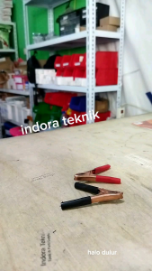 Jepit Jumper Aki 5 cm - Japit Accu - Baterai - Sepuhan Tembaga