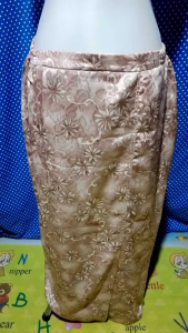 BAWAHAN WANITA ROK PANJANG BROWN 603