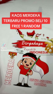 Kaos HUT jan RI 80 Kemerdekaan RI 2025 Kaos Merah 17 Agustus 1945 Kaos pria & Wanita Anak Hut RI Ke Indonesia Merah Putih