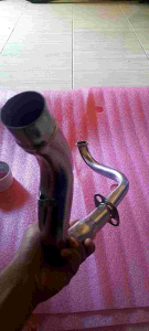 LEHERAN KNALPOT RACING MODEL SAMLONG INLET 38 ALL MATIC