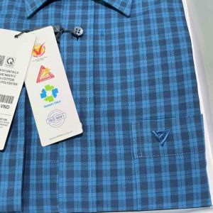 Sơ mi viettien dài tay regular fom rộng ( 1N1015)