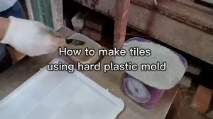 1pc 9 Hole Grass paver hard plastic mold thick 3.5inches reusable 1000X