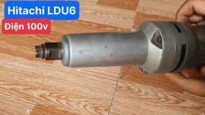 Mài khuôn Hitachi hàng bãi xài điện 100 volt cốt 6mm