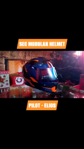 SEC Pilot - Elios Modular Dual Visor Helmets (with Free Gift)