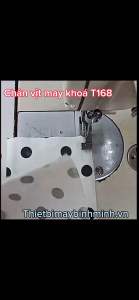 Chân vịt may khoá giọt lệ T168 KIỂU MỚI dùng cho máy may 1 kim công nghiệp (1cái)