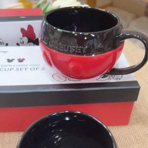 ❤️Ready Stock♥️France le Mickey seri kotak hadiah peralatan makan periuk piring Mickey piring sayur piring buah piring salad gelas air piring celup