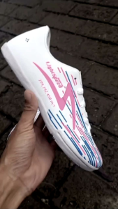 Sepatu Olahraga Anak Sepatu Futsal 33 s/d 38 Reborn Putih Pink