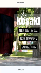 Kaos Kaki Muslimah Jempol Panjang Kaos Kaki Premium Dobel Tumit Dobel Nylon KOSAKI KOMBINASI-M