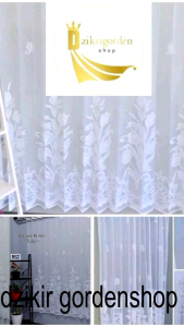 Gorden Vitrase Putih Polos & Import Promo