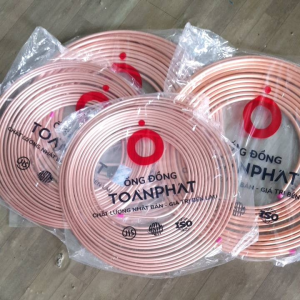 Ống đồng điều hòa máy lạnh [Chính hãng] Toàn Phát chất lượng số 1 Việt Nam