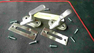 Grendel Handle Kunci / Panolet Jendela / Rambuncis Aluminium Kecil/Oval Dof full