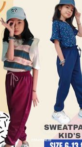 JOGGER SWEATPANTS ANAK | JOGER PRIA WANITA ANAK | JOGER ANAK | JOGGER ANAK TANGGUNG | SWEATPANTS JOGGER | CELANA JOGER ANAK
