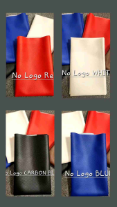 3D DESIGN AND LIHA TEXTURE MOTOR SEATCOVER PLAIN LEATHER "NO LOGO"