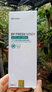 [hàng chính hãng] 1 lọ nước súc miệng windy