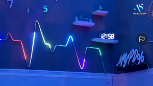 LED NEON FLEX.RUNNING DC24V (NAMA APK RHYTHM PRO) .SENSOR SUARA.TINGGAL COLOK AJA garansi