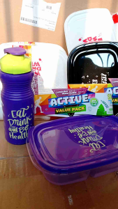 viral value pack set kotak makan lunch box 1000 ml+ botol minum 700ml 1 paket isi 2 pcs