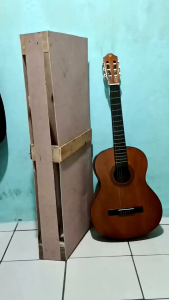 Gitar nilon murah gratis packing kayu | Gitar pemula Yamha tipe C315 akustik