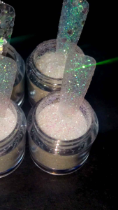 Kim tuyến Mỹ 3D xà cừ siêu sáng lấp lánh trang trí móng tay nail trang điểm trộn pha màu ( hủ 10gram )