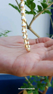 สร้อยคอ ทองคำขาว ลายหยดน้ำ เกรดพรีเมี่ยม เม็ด4มิล 2บ เทียบแท้เยาวราช แถมฟรีตลับและตะขอ1อัน ผู้หญิง (WG14)