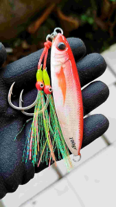 Umpan metal jig cold sniper kurisi 40 60 80 100 gr full GID plus assist hook GID