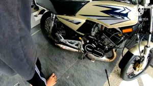 Knalpot Rx king creampie 3v3 stenlis