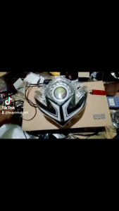 Reflektor Lampu Depan Satria Fu 150 Barong Custom Projie Alis Running Lazy