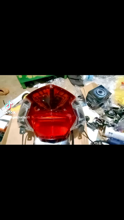 stoplamp lampu stop belakang Honda beat fi F1 + sen 2013-2016 model custom alis lazy running