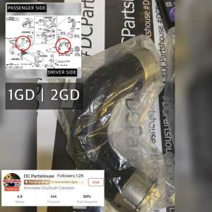 Toyota Intake/Turbo Hose 1GD 2GD 1KD 2KD | HILUX FORTUNER INNOVA 2020-2023