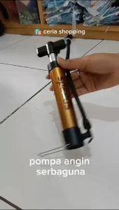 SPEEDS pompa angin manual plus jarum untuk bola basket sepak bola