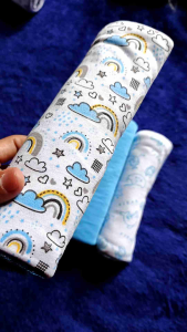 Bedong Bayi Polos Ukuran Jumbo 110 x 90 cm Bahan Kaos Premium High Quality / Perlak Baby / Pernel