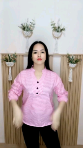 REAL PICK-Blouse Naysoo-Atasan wanita casual atasan untuk kerja