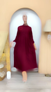 Sherila Gamis Polo Linen Premium Import: Desain Elegan & Nyaman