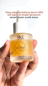 Revitalizing Serum SR12: Solusi Mata Panda & Penuaan Dini