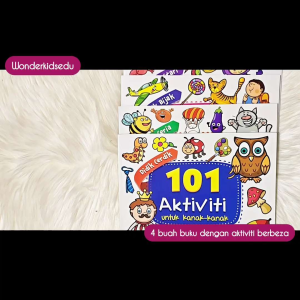 Wonderkidsedu 101 Aktiviti untuk Kanak-Kanak Didik Bijak Bestari Ceria & Cerdik Berseronok dengan Buku Aktiviti