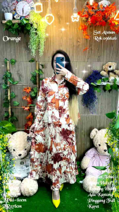 Setelan Atasan Rok Wanita 096626 detail keterangan ada digambar import kualitas import 330gram
