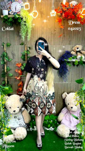 Dress Wanita Desain Modern 300gram