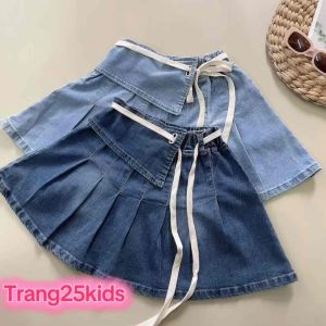 [Hình thật] Chân Váy Jean Bé Gái Có Chip Chất Co Giãn Thoải Mái Cao Cấp AQ011 (10-48kg) - Trang 25 Kids
